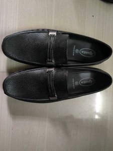 Ajanta Black Loafers