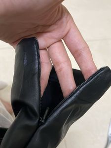 Zara Faux Leather Vintage Pant