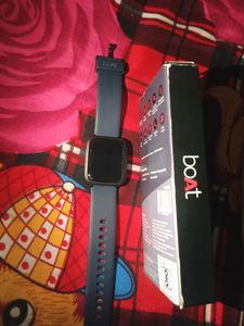 boAt Storm 1.3&#34; Curved Display Smartwatch (BlueStr
