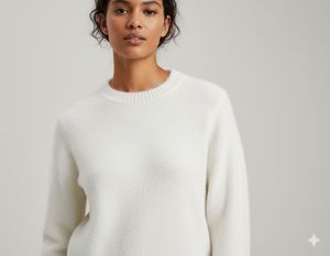 White Knit Sweater