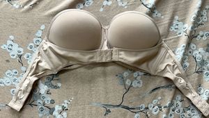 Strapless Beige Bra