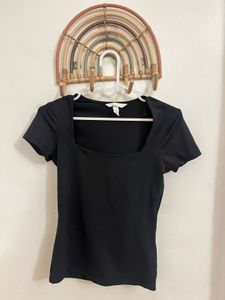 black h&amp;m top