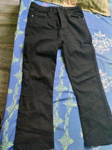 Black Flare Jeans