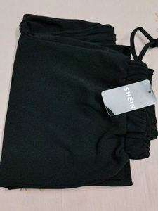 Shein black Palazzo pants