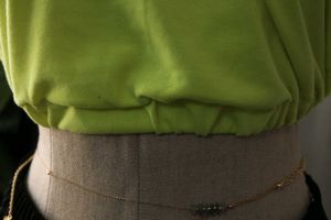 Yellow Converse Polo Top