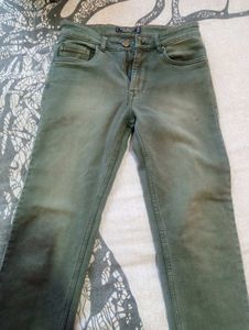 Olive Jeans For Men