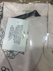 Floral Print Satin Nightsuit