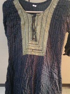 Elegant Embroidered Kurta