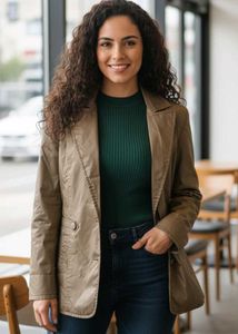 new dark olive winter jacket large size