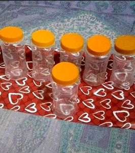 Set Of 6 Storage Containers For Kitchen.