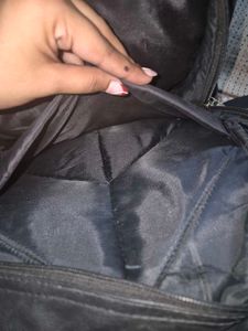 Veneer Black Backpack