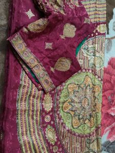 Embroidered Saree