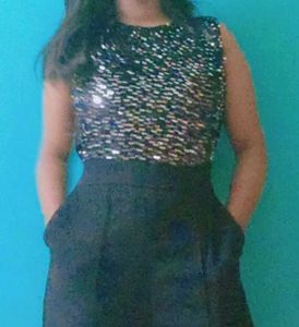 Sparkly Black Jumpsuit 🖤