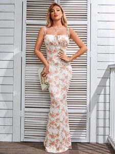BEAUTIFUL FLORAL MAXI SUNDRESS