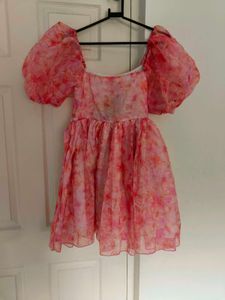 Organza Flayerd Dress 😍