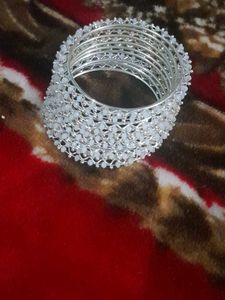 Silver Bangle Set