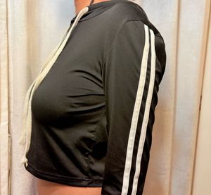 Black Long Sleeve Hoodie