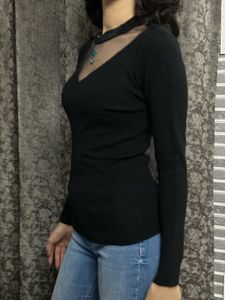 Hot Black Top With Net