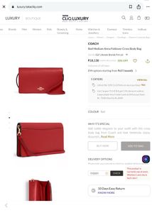 Coach Foldover Crossbody Bag