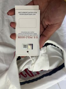 US Polo Assn. Unisex Coca-Cola T-shirt - Size S