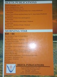 Workbook On Reverie,ISC Collection Of Poems