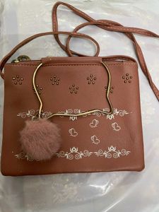 Brown Sling Bag