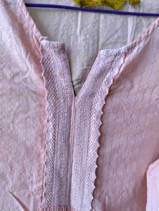 peach short kurta