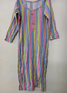 Striped Bohemian Dress