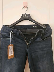 Dark Blue Denim Jeans