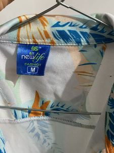 Floral Print Casual Shirt