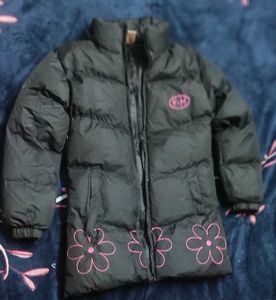 Girls Embroidery Winter Jecket Stylish