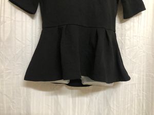 Dotti Black Short Sleeve Top