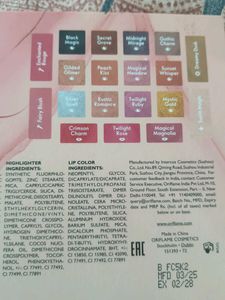 Oriflame Eyeshadow Palette