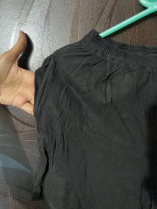 Black Regular Shorts