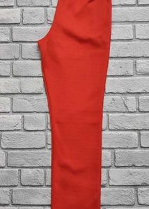 Red Flared Pants