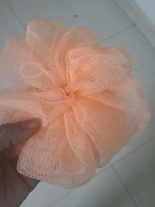 Peach Bath Loofah