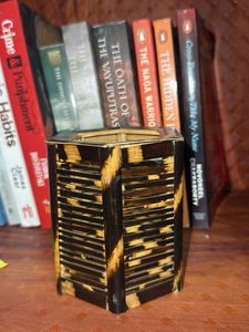 Home Decor, Wooden Pen Stand