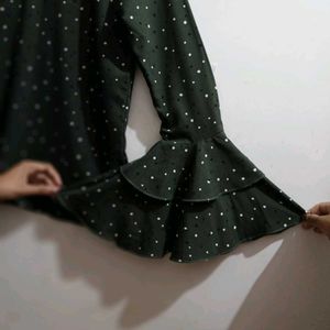 Ruffle Sleeve &#34; or a &#34;Polka Dot Top