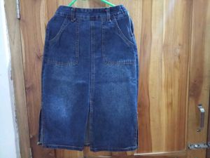 Denim Skirt