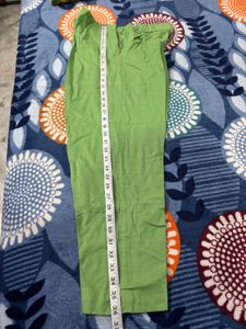 Green Plazo Suit