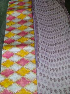 Cotton Print Unstitched Full Suit