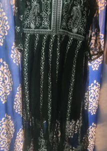 Elegant Embroidered Anarkali Kurti