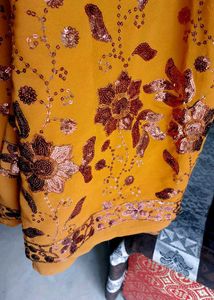 Embroidered Saree.unused.