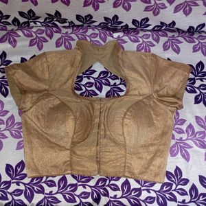 Golden Beautiful Design Like Wedding Blouse