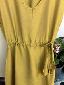 Mustard Casual Dress