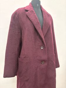 Burgundy Long Coat