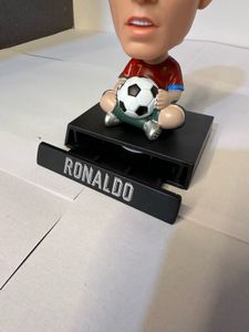 Cristiano Ronaldo Bobblehead Figure Mobile Stand