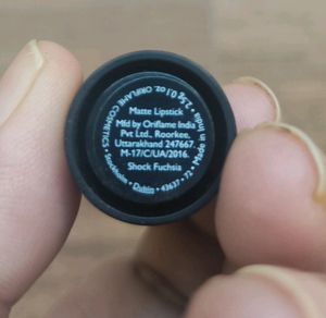 Three Oriflame Lipstick Used