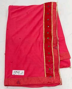 Elegant Pink Saree