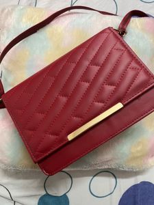 Classic Red Everyday Sling Bag